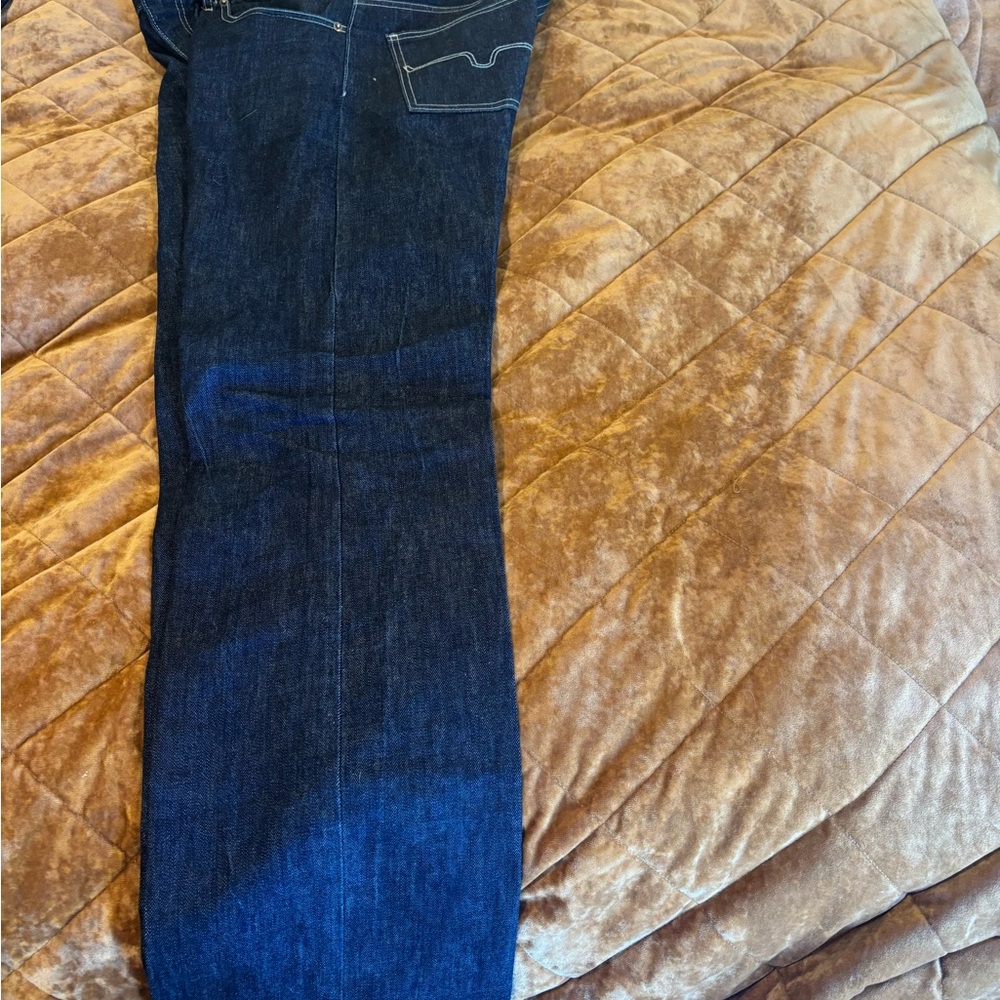 Kimes Ranch Dark Blue Straight Jeans